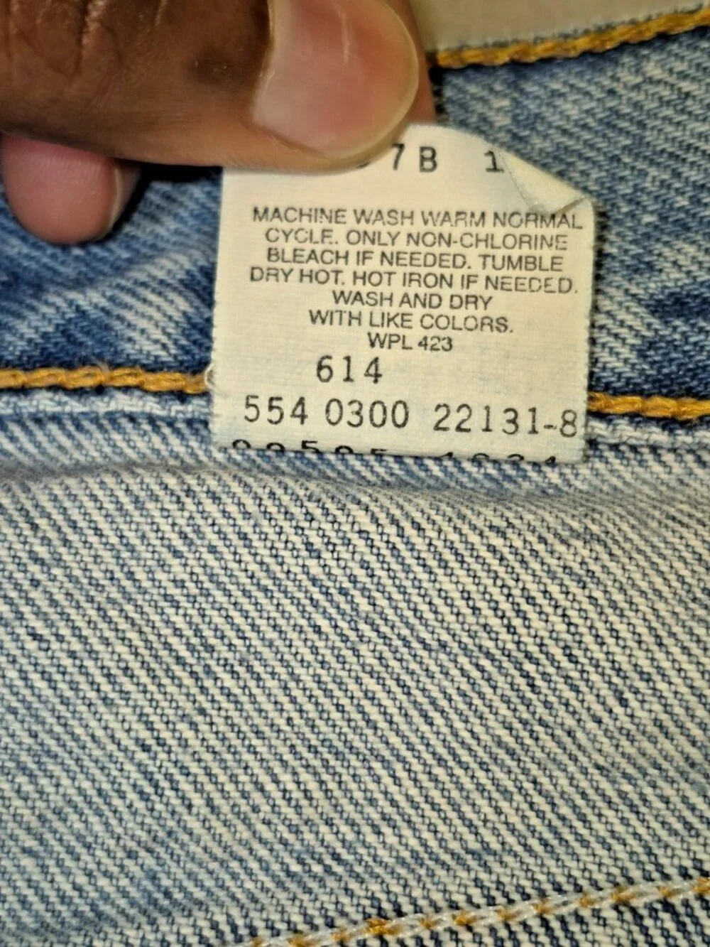 VTG Levi 505 Regular Fit Straight Leg 36X32 Made in USA